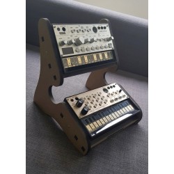 Stand 2 Korg Volca WOOD